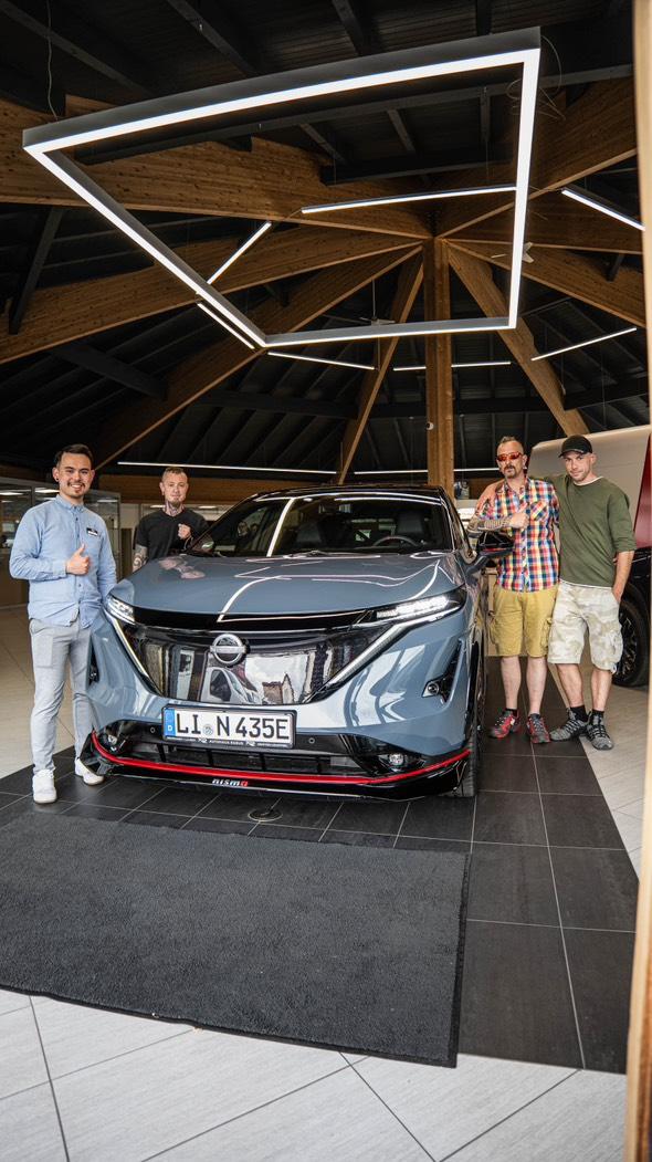 Der neue nun 2 Nismo in der Garage